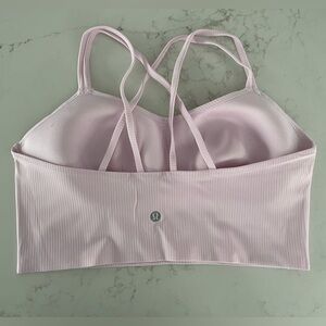 Lululemon Like a Cloud Ribbed Longline Bra, light support B/C cup